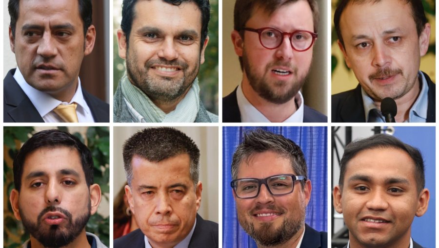 Sólo hombres y con un 5-3 a favor de la derecha: estos son los ocho candidatos electos en el Distrito 7 de la costa de Valparaíso