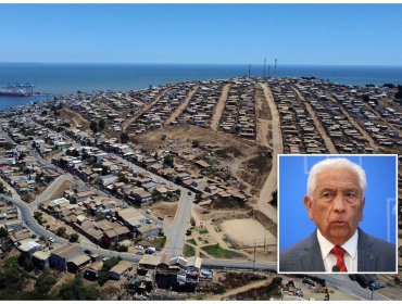 Alcalde confirma que desalojo de la megatoma de San Antonio se hará "por cuadrantes" y "con núcleos familiares acotados"