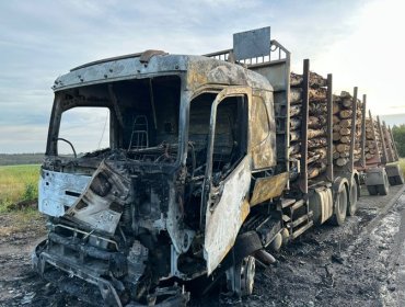 Segundo atentado incendiario en La Araucanía tras elecciones del domingo