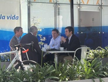 Presidentes de los partidos de Chile Vamos se reunieron con el timonel de Republicanos para primeras coordinaciones de cara al balotaje