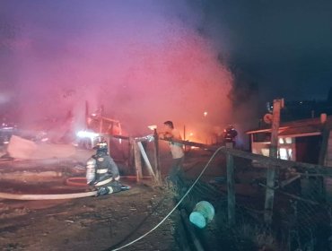 En libertad quedó sujeto detenido por incendio donde murió su pareja en Villa Alemana: no hubo participación de terceros