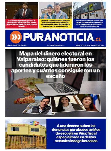 Edición 489 Miércoles 19 de Noviembre del 2025