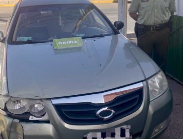 Tres sujetos con amplio prontuario policial fueron detenidos en La Cruz por movilizarse en automóvil robado en La Calera