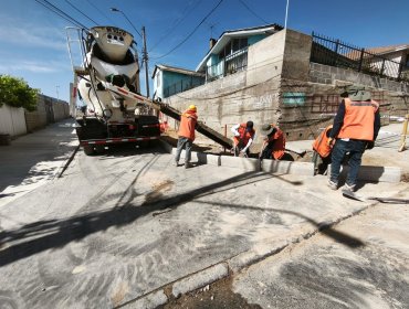 38 pasajes del sector Canal Chacao de Quilpué están siendo sometidos a obras de conservación tras el megaincendio de 2024