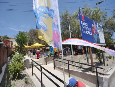 Villa Esperanza de La Ligua cuenta con nueva plaza con atractivo diseño de terrazas