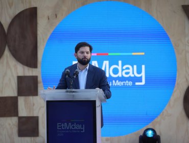 Presidente Boric destaca que Chile "tiene emprendimiento e innovación" en la inauguración de la quinta versión de EtMday