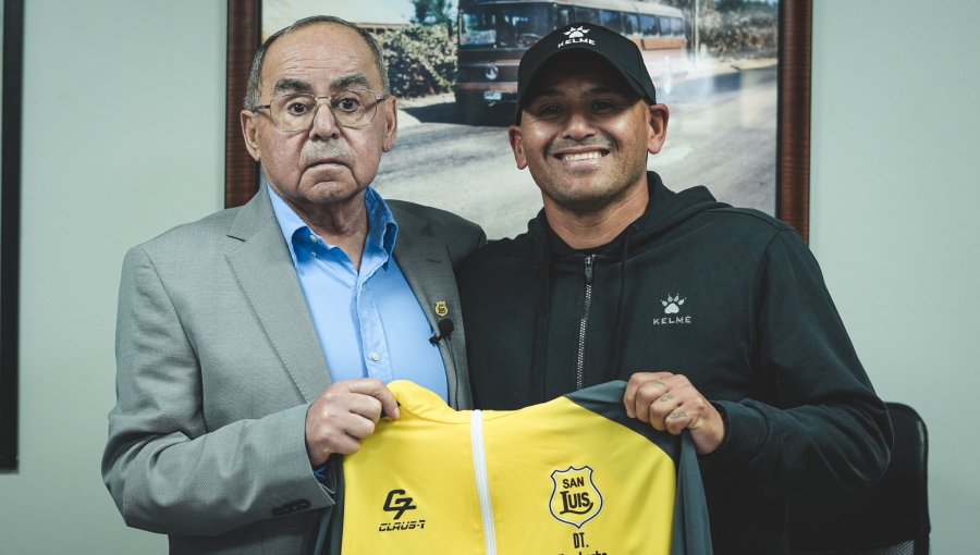 Humberto "Chupete" Suazo fue oficializado como nuevo director técnico de San Luis de Quillota