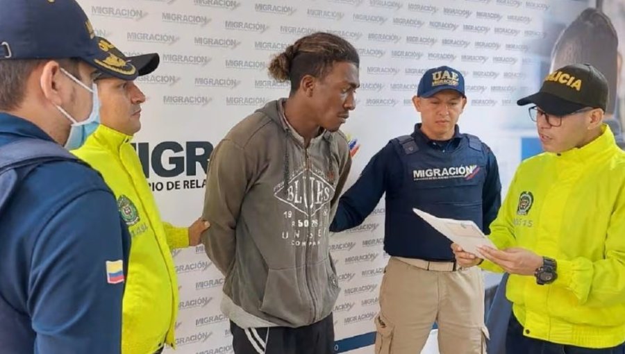 En prisión preventiva quedó sujeto extraditado desde Colombia por triple homicidio en Pedro Aguirre Cerda el 2023