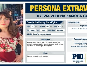 En Lampa encontraron a menor desaparecida desde el Liceo Carmela Carvajal de Providencia