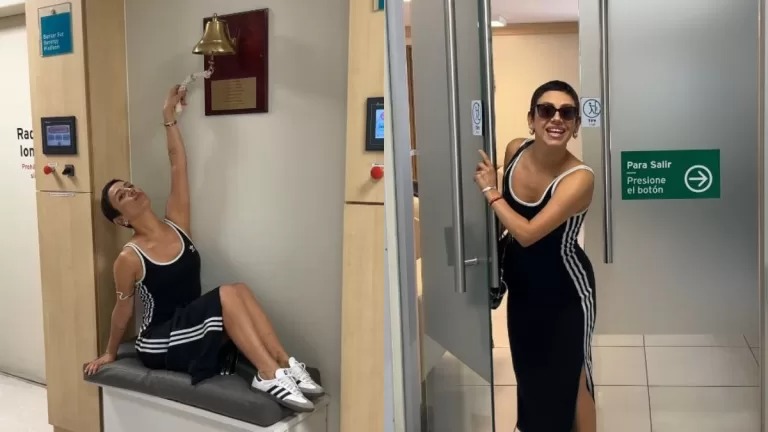 Karla Melo vence al cáncer y emociona a sus seguidores: “Una vez más tocando la campana de la libertad”