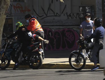 Revelan horarios y comunas de la región Metropolitana más afectadas por asaltos de motochorros