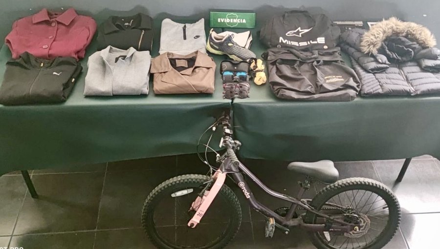 Menor de edad que mantiene una presunta desgracia e internación pendiente fue detenido por robar en cuatro casas de Villa Alemana