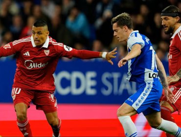 Alexis Sánchez volvió a sumar minutos en la derrota del Sevilla ante Espanyol por la Liga de España