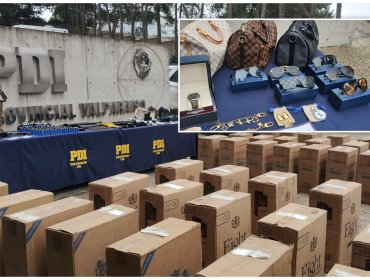 Desarticulan red de contrabando en Valparaíso: funcionario de Aduanas ayudaba a banda que movía más de $3.000 millones en cigarrillos