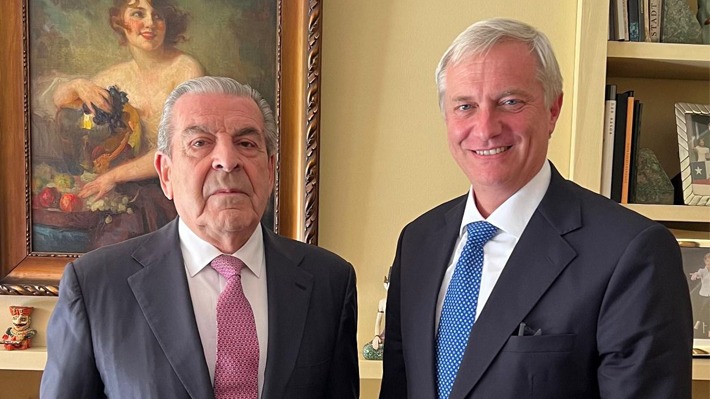 Expresidente Eduardo Frei recibió a José Antonio Kast en su domicilio