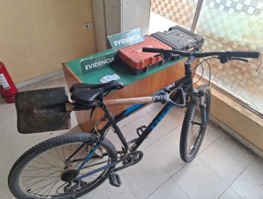 Detienen a vendedor y comprador de herramientas robadas en el centro de Quilpué