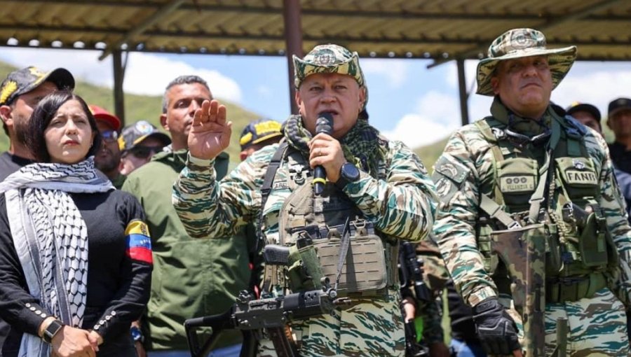 Diosdado Cabello amenaza con "aniquilar" a quienes ataquen Venezuela