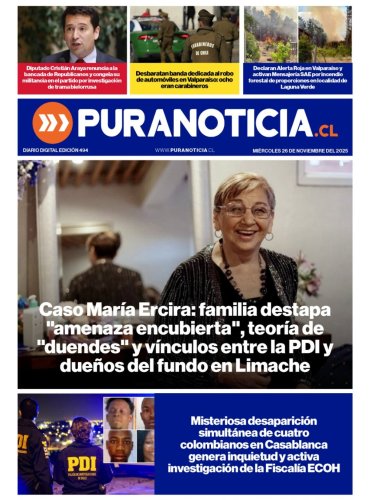 Edición 494 Miércoles 26 de Noviembre del 2025