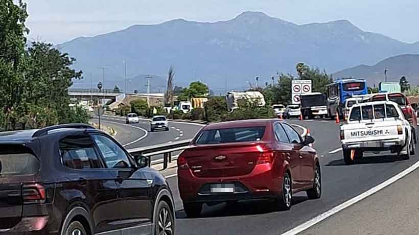 Ciclista de nacionalidad haitiana falleció tras ser atropellado en la ruta 5 Norte en La Calera