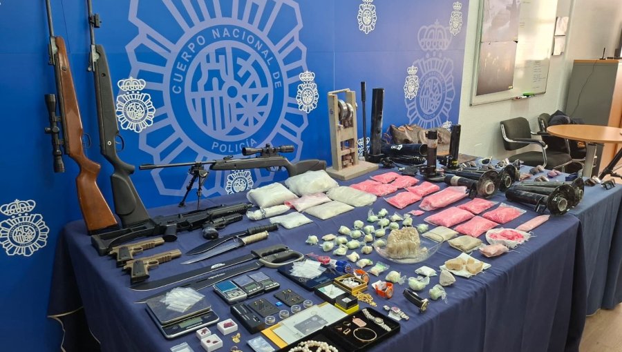 En España cayó banda narco que enviaba encomiendas de droga a Chile, Venezuela y Australia