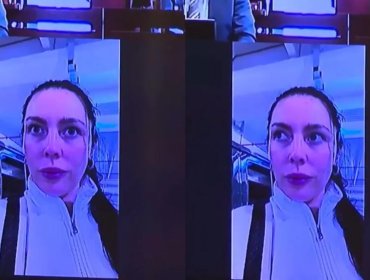 Caos en tribunales: Daniela Aránguiz protagoniza polémica audiencia desde aeropuerto
