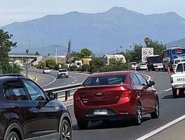 Ciclista de nacionalidad haitiana falleció tras ser atropellado en la ruta 5 Norte en La Calera