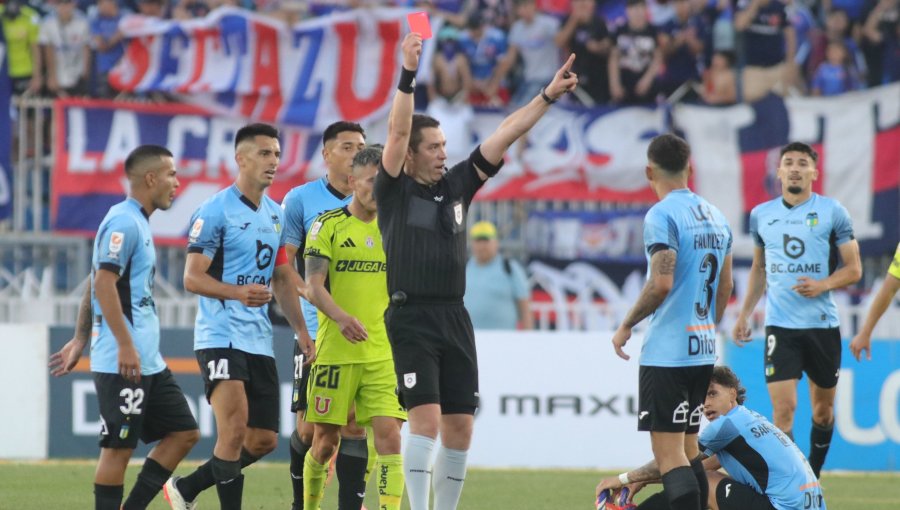 Felipe Faúndez se perderá las últimas dos fechas de la Liga de Primera en O'Higgins por intentar golpear al árbitro con un pelotazo