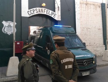 Traslado de reos en San Felipe desnuda grave crisis en Gendarmería: inestabilidad laboral de funcionarios y cárceles aún más hacinadas