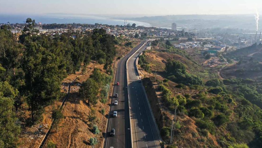 Incendio forestal moviliza a Bomberos de Viña del Mar en acceso al Cementerio Parroquial de Concón