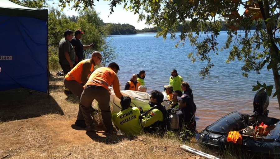 Encuentran cuerpos de niño y adulto que cayeron al embalse Coihueco desde moto de agua