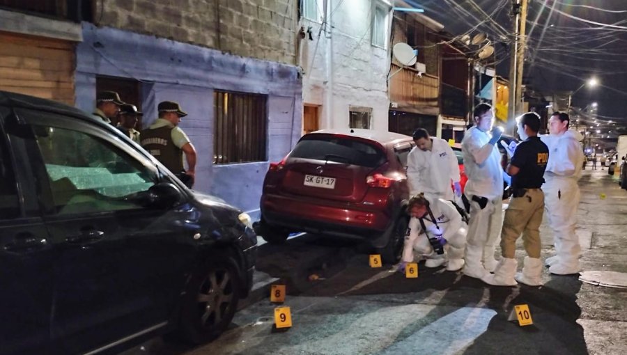 Dos hermanos fueron asesinados a balazos en plena vía pública en Iquique