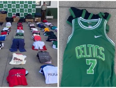 Un brasileño fue detenido por vender ropa falsificada en feria navideña de Valparaíso