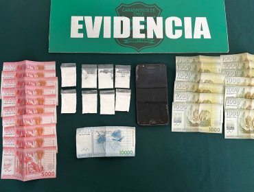 Garzones de restaurante en Concón son detenidos por microtráfico de drogas y orden vigente de aprehensión