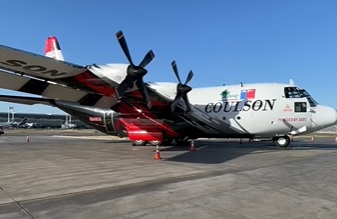 Gobierno refuerza combate de incendios con avión C-130 “Hércules”: se suma a flota de 77 aviones