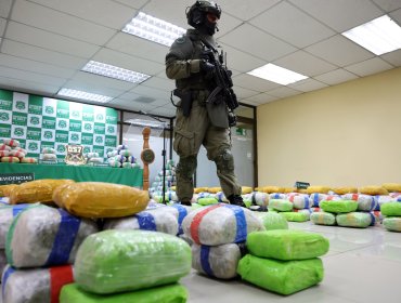 Más de 70 años de cárcel a banda detenida con más de 2 toneladas de marihuana en Antofagasta