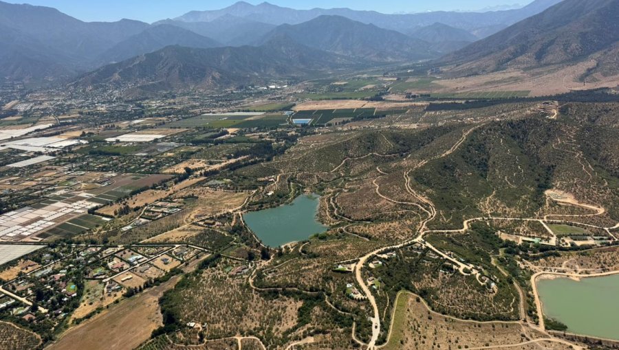 Sobrevuelo por Limache permite reforzar la seguridad en zonas rurales e identificar áreas propensas a incendios forestales