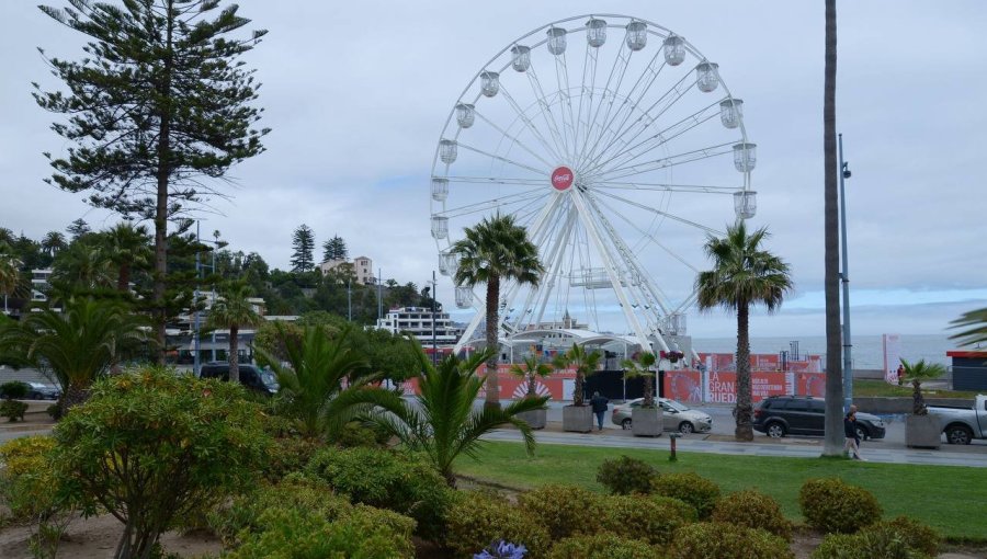La “Gran Rueda” regresa a Viña del Mar: proyectan superar las 100 mil visitas y operará en una función especial durante Año Nuevo
