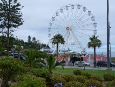 La “Gran Rueda” regresa a Viña del Mar: proyectan superar las 100 mil visitas y operará en una función especial durante Año Nuevo