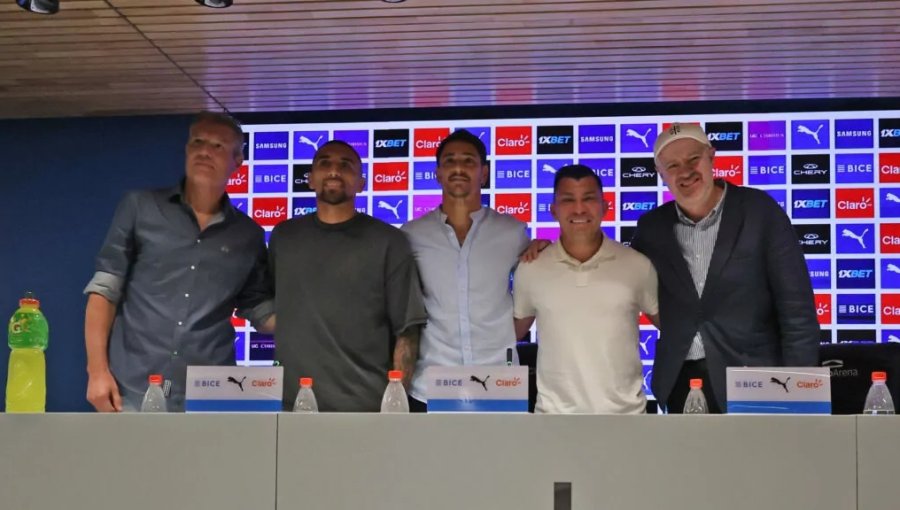 La UC anunció las renovaciones de contrato de Fernando Zampedri, Gary Medel y Branco Ampuero