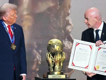 Donald Trump recibió el Premio de la Paz de la FIFA "por promover la unidad en el mundo"