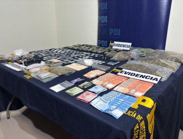 Capturan a ocho sujetos dedicados a la comercialización de drogas en Llay Llay