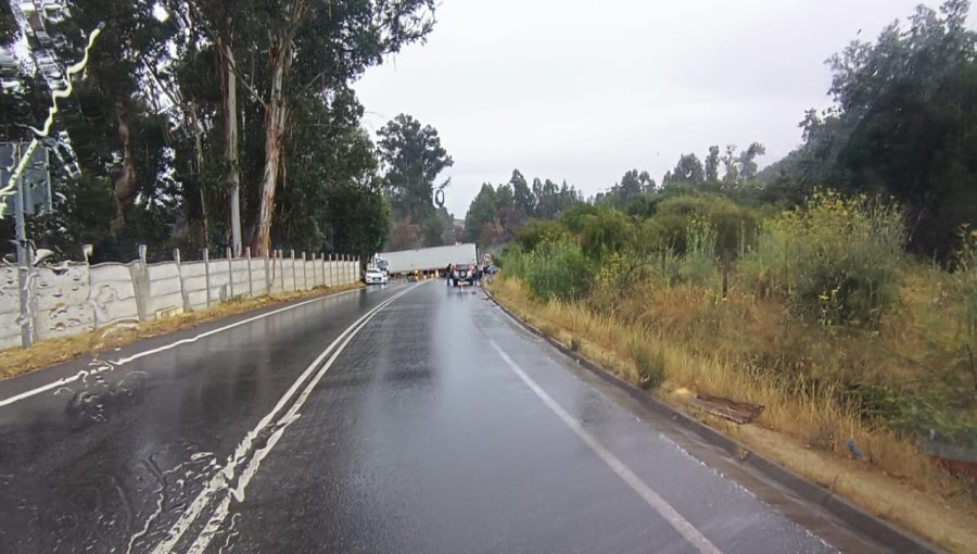 Violento choque deja víctima fatal en ruta entre Quilpué y Villa alemana