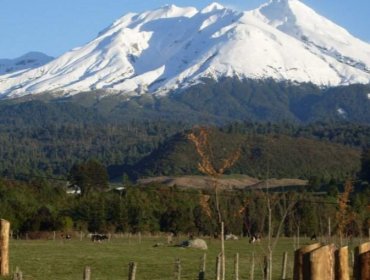 Operativo en el volcán Calbuco: rescatan a mujer con fractura en zona de difícil acceso