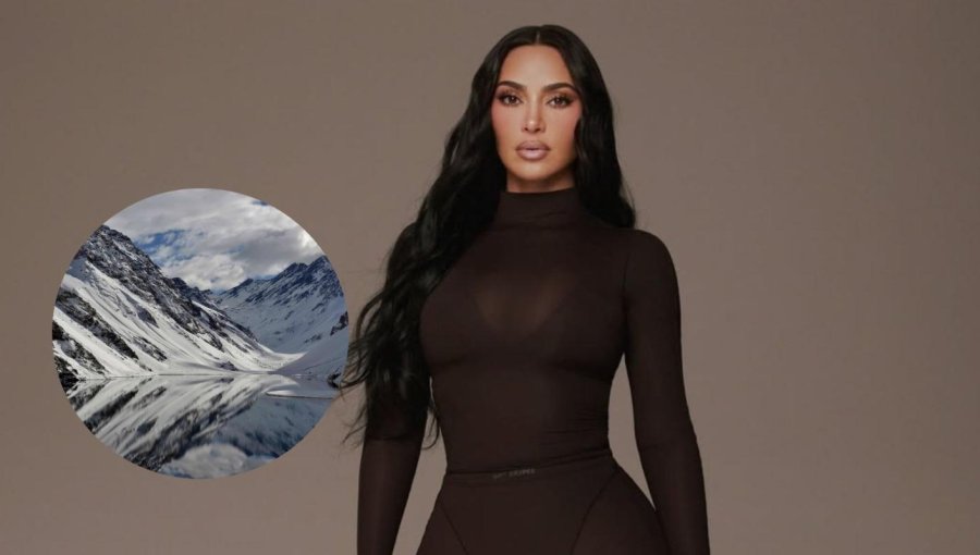Kim Kardashian elige Portillo para promocionar su nueva colección y redes chilenas estallan: “Somos el mejor país de Chile”