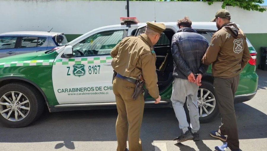 Detienen al presunto autor de incendio que terminó con un muerto y una casa quemada en la parte alta de Viña del Mar