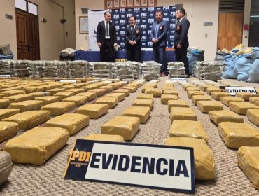 Incautan más de 960 kilos de droga en la región de Antofagasta: 11 personas fueron detenidas
