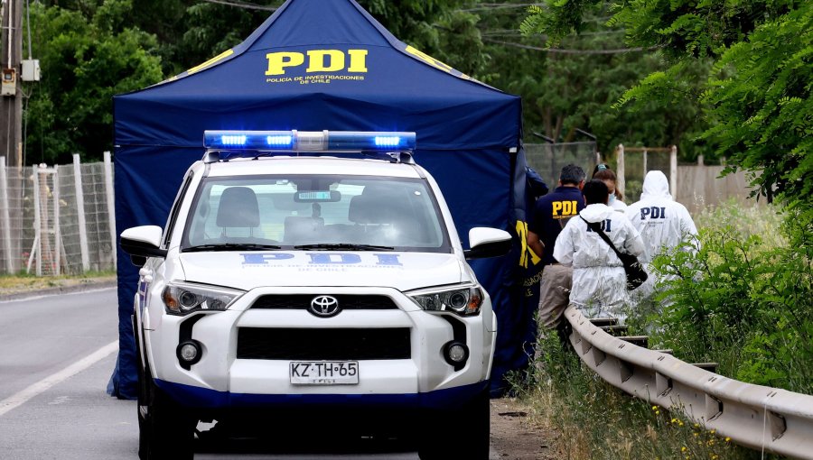 Padre e hijo mueren baleados en la cabeza en Cabrero: PDI investiga el doble homicidio