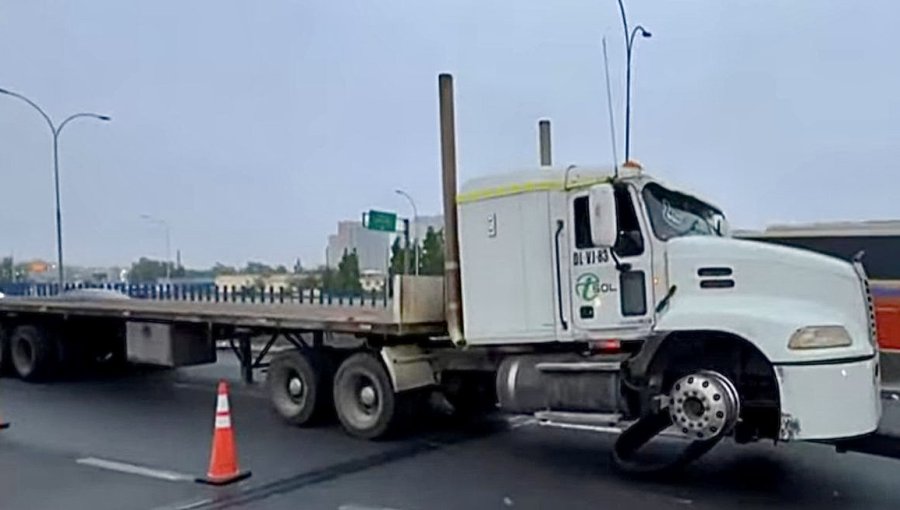 Robo de un camión en San Antonio generó persecución policial que atravesó las regiones de Valparaíso, Metropolitana y O'Higgins