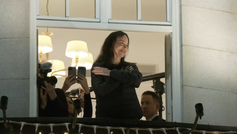 María Corina Machado realiza su primera aparición pública en Oslo tras pasar más de un año en la clandestinidad