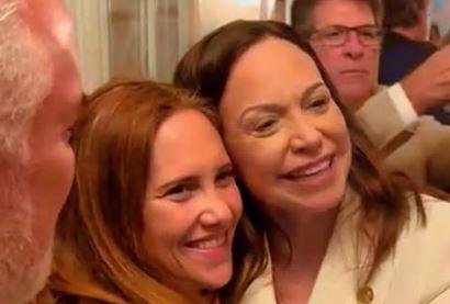 María Corina Machado adelanta eventual viaje a nuestro país tras encuentro con Magdalena Piñera: "Pronto nos veremos en Chile"